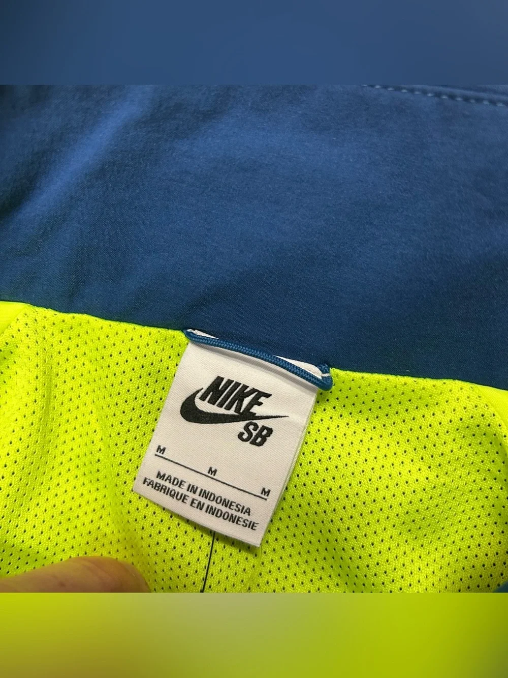 Nike Mens SB Ishod Track Jacket Court Blue IF0438-476 Size Medium NWT Ishod Wair